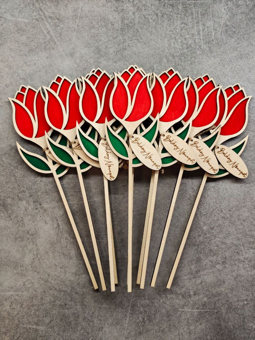 Fa tulipán Nőnapra